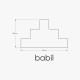 Babil - Betonni Creative 1.10m² - 1 Kutu