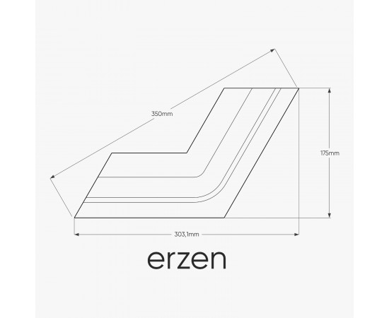 Erzen - Betonni Creative 1.10m² - 1 Kutu