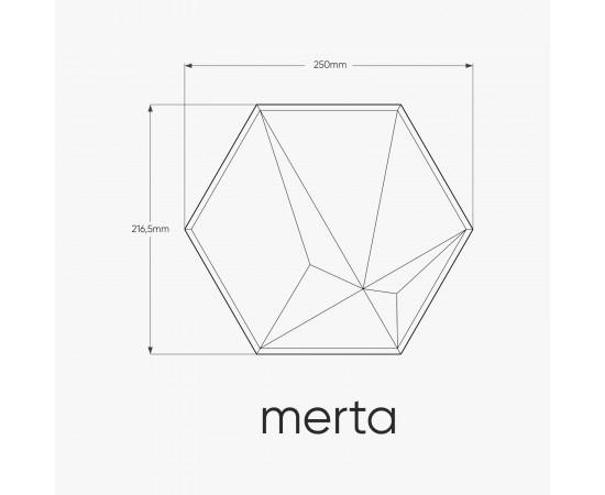 Merta - Betonni Creative 1.10m² - 1 Kutu