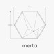 Merta - Betonni Creative 1.10m² - 1 Kutu